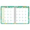Good Vibes | 2027 6 x 7.75 Inch 18 Months Weekly Desk Planner | Foil Stamped Cover | July 2026 - December 2027 | Plato | Planning Stationery